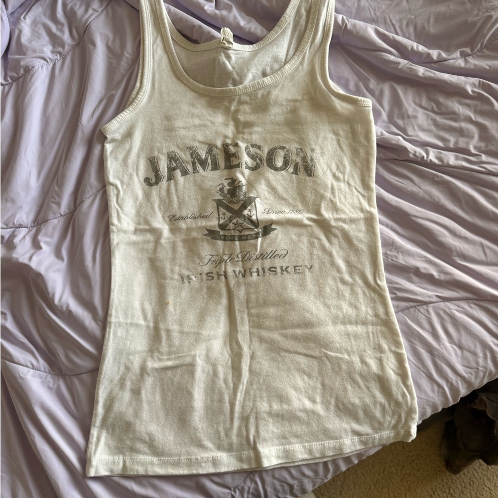 Jameson White Tank Top